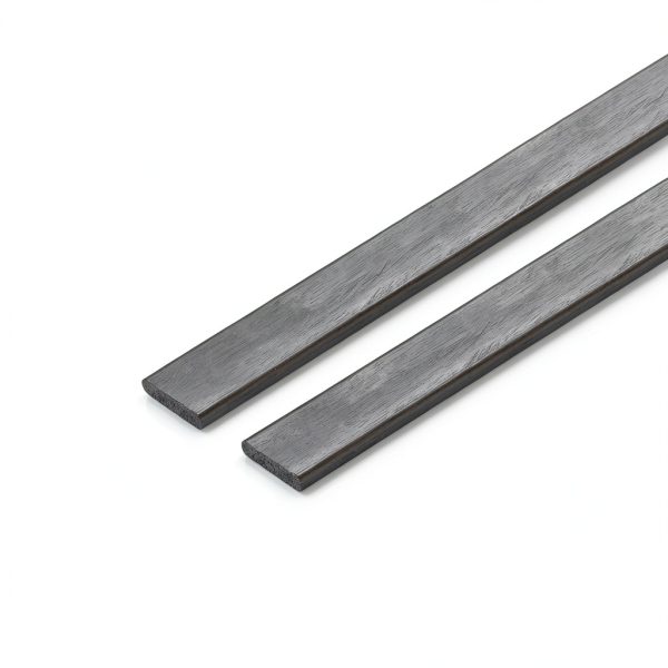uxcell Carbon Fiber Rod 2mm x10mm x200mm Pultruded Lightweight-0