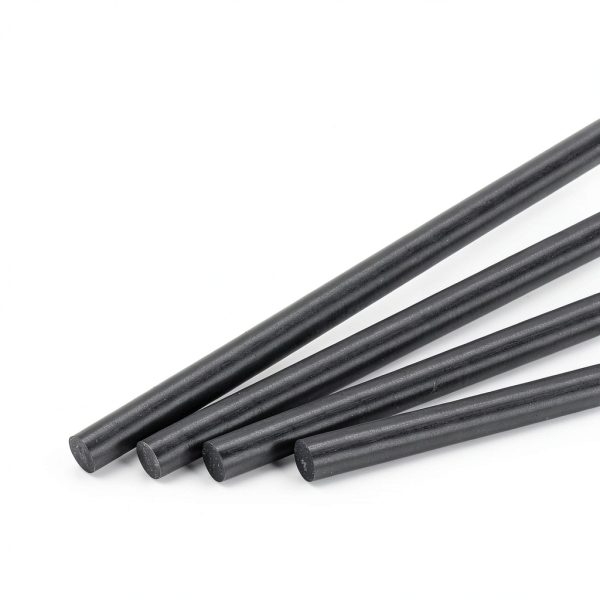 MECCANIXITY Carbon Fiber Rods 12pcs 6mm x 100mm High Strength-2