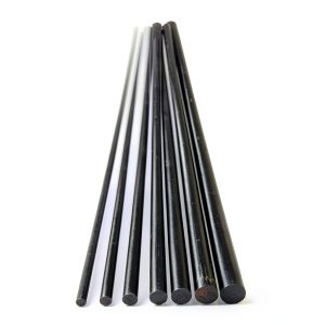 Carbon Fiber Rod CGjiogujio 13in 2-5mm Multi-Diameter High Strength-0