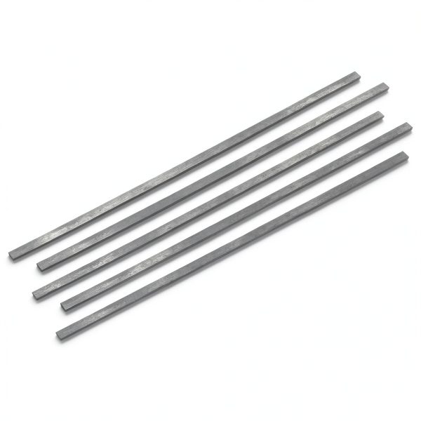 uxcell Carbon Fiber Strip Bar 0.6mm x5mm x400mm Pultruded Rod-2