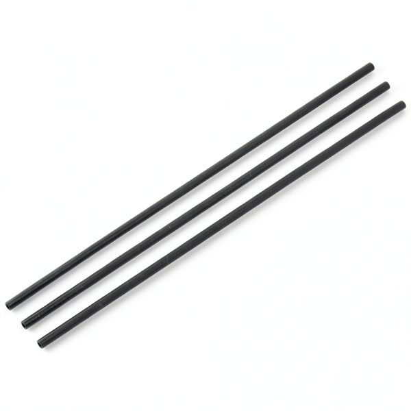 Carbon Fiber Rod uxcell 400mm Pultruded Tube 4mm OD 3mm ID Lightweight-2