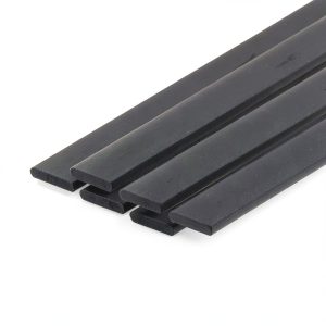 MECCANIXITY Carbon Fiber Strip Bar 600x1x5mm Black Drone Reinforcement-0
