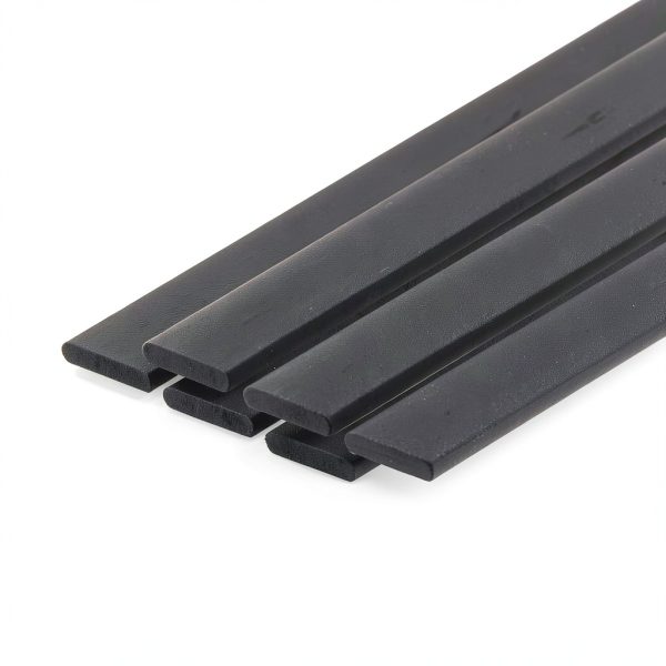 MECCANIXITY Carbon Fiber Strip Bar 600x1x5mm Black Drone Reinforcement-0