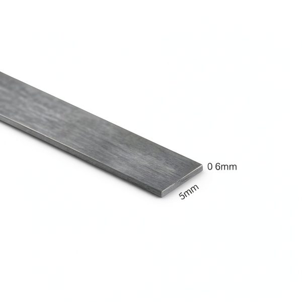 uxcell Carbon Fiber Strip Bar 0.6mm x5mm x400mm Pultruded Rod-1