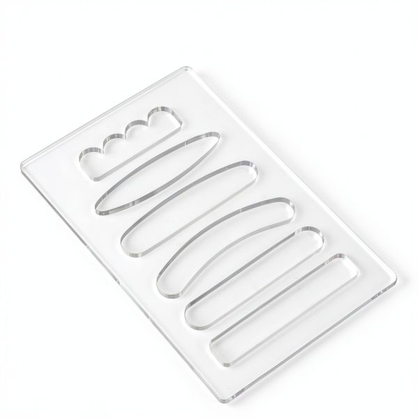 6 in 1 Charcuterie Board Handle Template,Acrylic Grab Handle Router Template for Woodworking-5