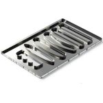 6 in 1 Charcuterie Board Handle Template,Acrylic Grab Handle Router Template for Woodworking-0