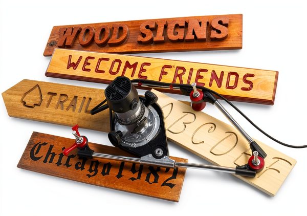 Pantograph PRO by Milescraft Router Tracing System for Wood Signs-2